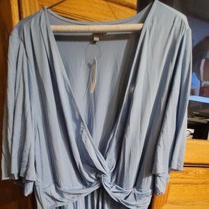 Size 24 Blue Women's Dress